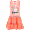 F00 WE1114 or5 divci letni saty elsa frozen oranzove