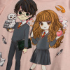 EMA divci pyzamo harry potter a hermiona ruzove 0