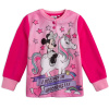 F00 DIVCI FLEECOVE PYZAMO MINNIE RUZOVE tmave1