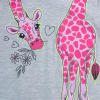 KYE divci pyzamo zirafa ruzove 0