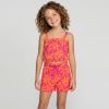 divci souprava tropical oranzova