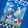 EMA PYŽAMO SONIC BEZI MODRE 0