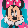 ex2084 divci pyzamo minnie letni svetle ruzove 0