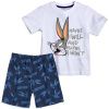 EMA CHLAPECKE LETNI PYZAMO BUGS BUNNY MODRO BILE