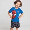 chlapecke letni pyzamo spiderman cerno modre