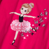 divci tricko baletka tmave ruzove 1