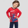 chlapecke pyzamo spiderman cerveno modre