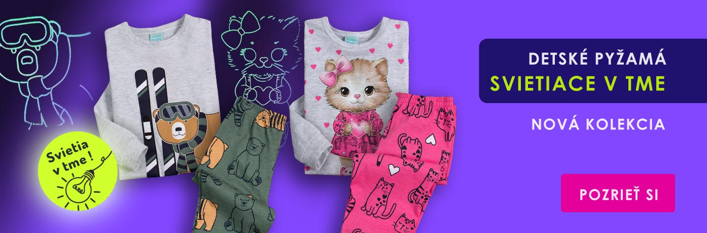 DETSKÉ PYŽAMA NOVÁ KOLEKCIA - PELEA.SK