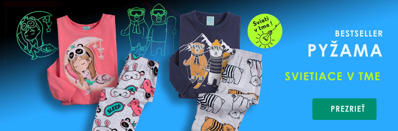 DETSKÉ PYŽAMA NOVÁ KOLEKCIA - PELEA.SK