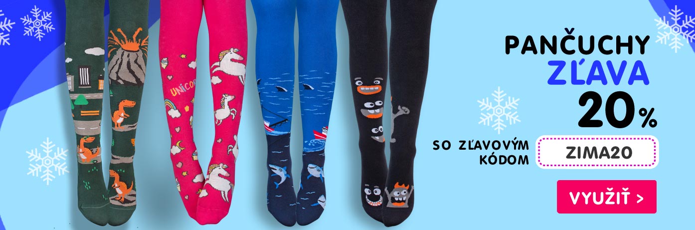 DĚTSKÉ PANČUCHY NOVÁ KOLEKCIA -  PELEA.SK