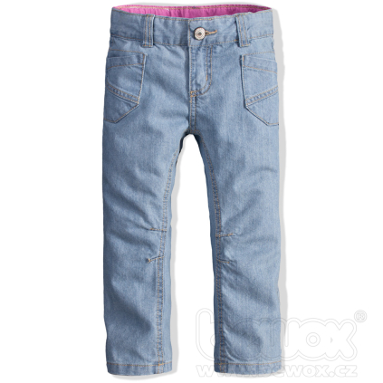 Dievčenské rifle DIRKJE modré s ružovou