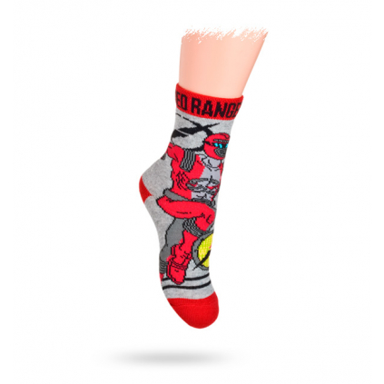 Detské ponožky DISNEY, vzor POWER RANGERS