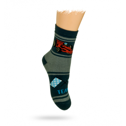 TERMO ponožky, vzor FORMULA