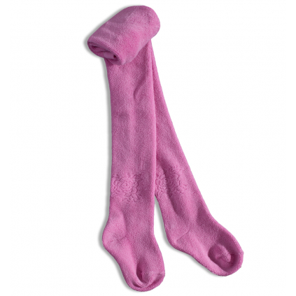 Detské froté pančuchy RUŽA