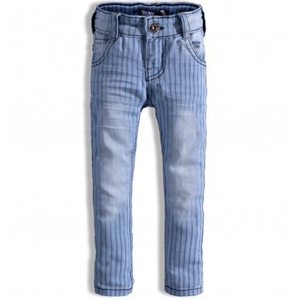 Detské nohavice DIRKJE PRÚŽKY modré