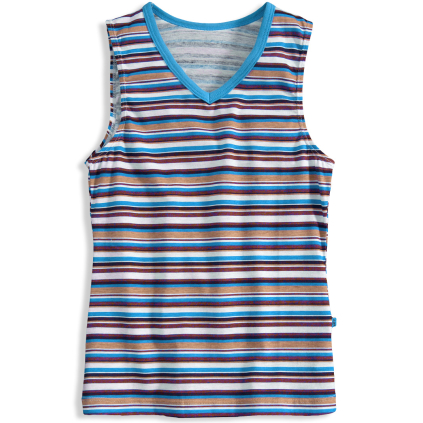 Dievčenské tielko KEY PRÚŽKY tyrkysové