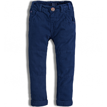 Detské nohavice MINOTI AUTO modré