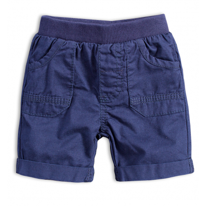 Detské šortky KNOT SO BAD BABY BOY tmavo modré