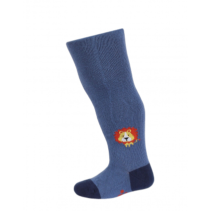 Dojčenské chlapčenské pančuchy  WOLA LEVÍČEK modré