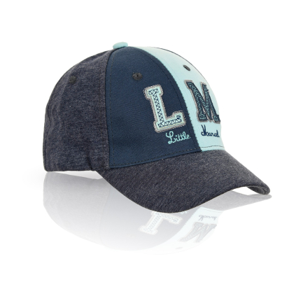 Chlapčenská šiltovka LITTLE MARCEL NÁPIS modrá
