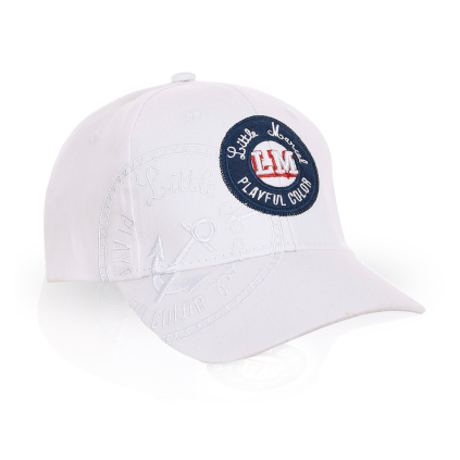 Chlapčenská šiltovka LITTLE MARCEL PLAYFUL biela