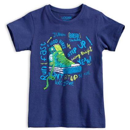 Chlapčenské tričko LOSAN JUMP modré