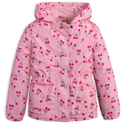 Dievčenská šuštiaková bunda LEMON BERET ČEREŠNE ružová