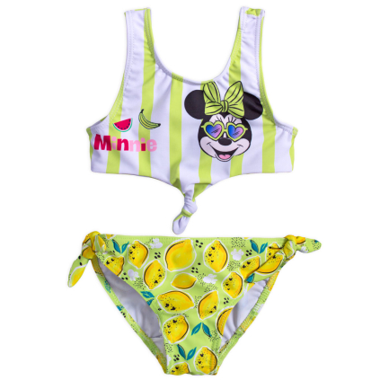 Dievčenské plavky DISNEY MINNIE FRUIT zelené