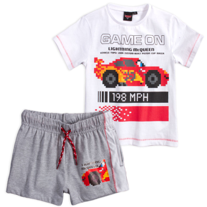 Chlapčenská súprava DISNEY CARS GAME ON biela