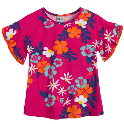 Dievčenský top NANAI MARGARITA ružový