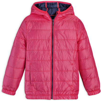 Dievčenská prešívaná bunda LOSAN GRACE červená