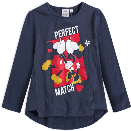Dievčenské tričko DISNEY MINNIE MATCH modré
