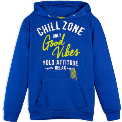 Chlapčenská mikina LEMON BERET CHILL ZONE modrá