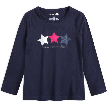 Dievčenské tričko VENERE DREAM modré
