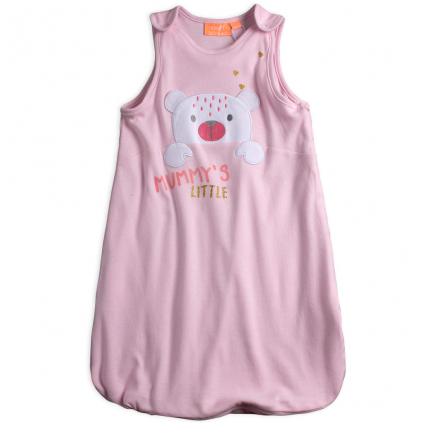 Dojčenský spací vak KNOT SO BAD MUMMYS LITTLE ružový