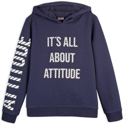 Dievčenská mikina LOSAN ATTITUDE modrá