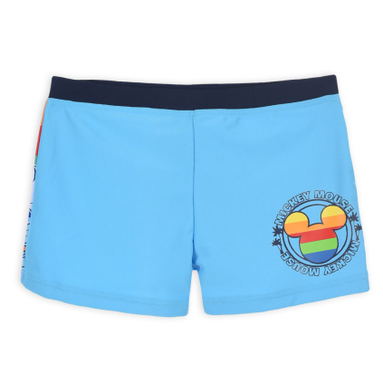 Chlapčenské plavky MICKEY MOUSE RAINBOW modré