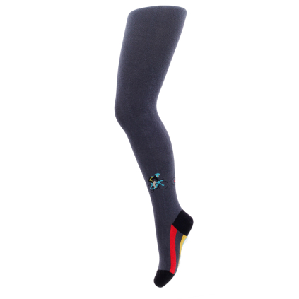 Chlapčenské pančuchy GATTA CYKLISTI šedé