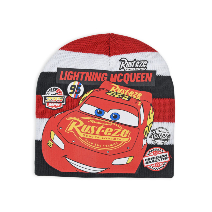 Chlapčenská čiapka DISNEY CARS PRECISION červená
