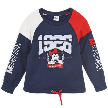 Dievčenská mikina DISNEY MINNIE THE ONE modrá