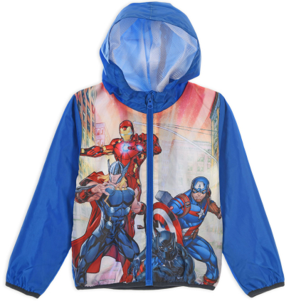 Chlapčenská šuštiaková bunda AVENGERS modrá