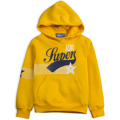 Chlapčenská mikina GLO STORY SUPERIOR žltá