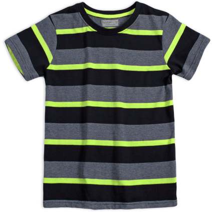 Chlapčenské tričko GLO STORY EASY LIFE zelený prúžok