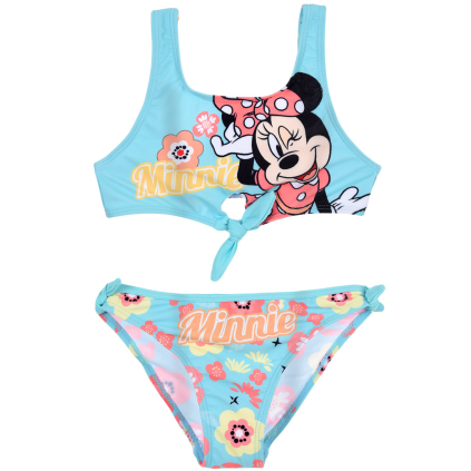 Dievčenské plavky DISNEY MINNIE CALIFORNIA tyrkysové