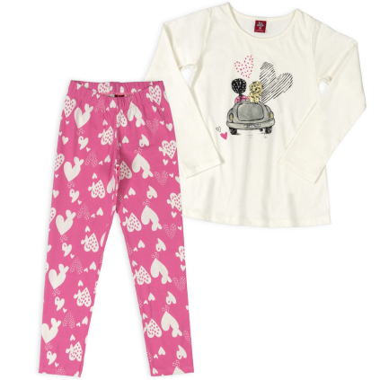 Dievčenská súprava BEE LOOP SRDIEČKA