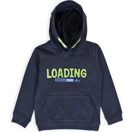 Detská mikina LEMON BERET LOADING modrá