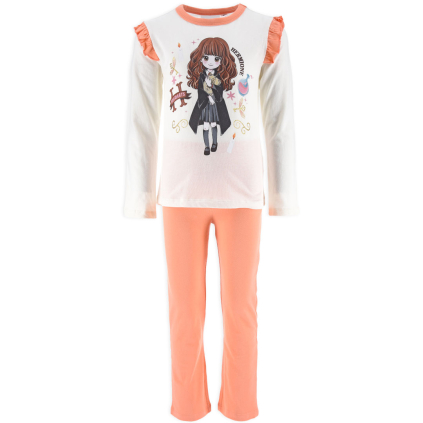 Dievčenské pyžamo HARRY POTTER HERMIONA smotanové