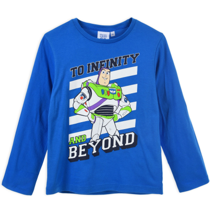 Chlapčenské tričko TOY STORY BUZZ RAKEŤÁK modré