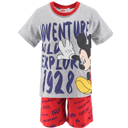 Chlapčenské pyžamo MICKEY MOUSE WILD šedé