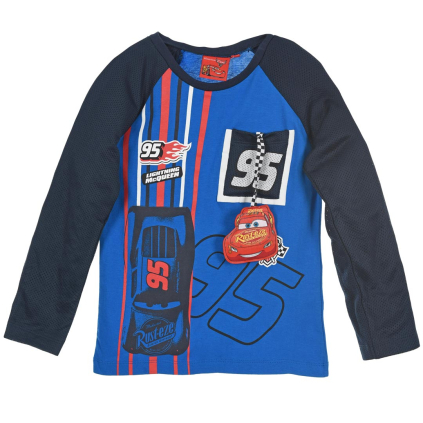 Chlapčenské tričko DISNEY CARS McQUEEN modré